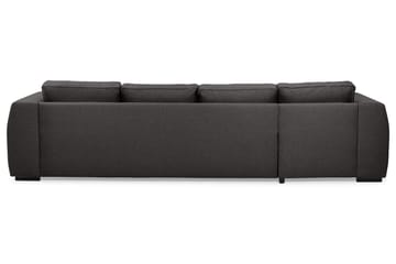 Optus 4-sits U-formad Soffa med dubbeldivan i Tyg - Mörkgrå - Möbler - Soffa - U-soffa