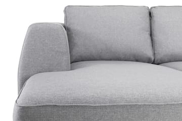 Optus 6-sits Högervänd U-formad Large Soffa med Divan och Schäslong i Tyg - Ljusgrå - Möbler - Soffa - U-soffa