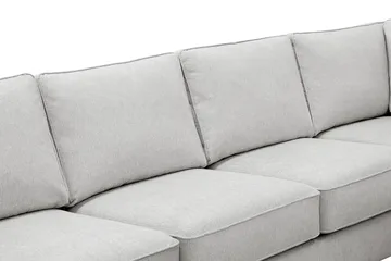 Optus 6-sits U-soffa med Divan och schäslong vänster - Ljusgrå - Möbler - Soffa - U-soffa