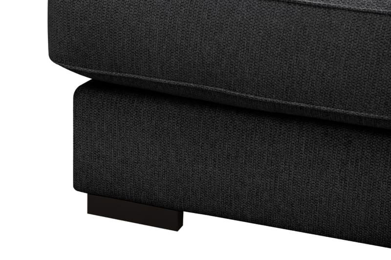 Optus 6-sits U-soffa med Divan och schäslong vänster - Svart - Möbler - Soffa - U-soffa