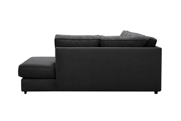 Optus 6-sits U-soffa med Divan och schäslong vänster - Svart - Möbler - Soffa - U-soffa