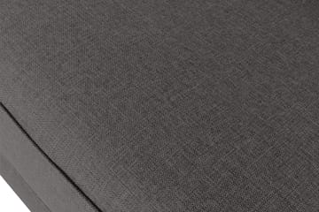 Optus 6-sits Vänstervänd U-formad Large Soffa med Divan och Schäslong i Tyg - Mörkgrå - Möbler - Soffa - U-soffa