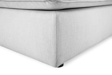 Optus Lyx 6-sits Vänstervänd U-formad Large Soffa med Divan och Schäslong i Tyg - Grå - Möbler - Soffa - U-soffa