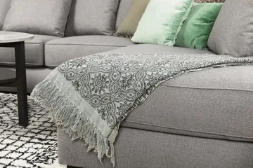 Optus U-soffa Large med Divan Vänster inkl Kuvertkuddar - Ljusgrå - Möbler - Soffa - U-soffa