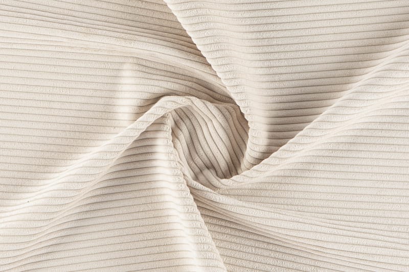 Peppe 4-sits Högervänd U-formad Soffa med Divan och Schäslong i Manchester - Beige - Möbler - Soffa - U-soffa