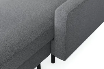 Peppe 4-sits Vänstervänd U-formad Soffa med Divan och Schäslong i Tyg - Ljusgrå - Möbler - Soffa - U-soffa