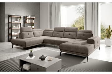 Soffa m. Divan och Schäslong Hago - Beige - Möbler - Soffa - U-soffa