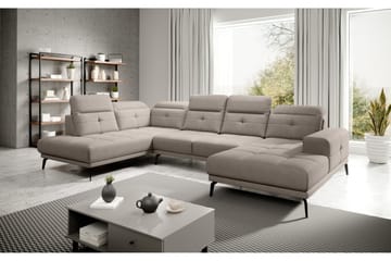 Soffa m. Divan och Schäslong Hago - Beige - Möbler - Soffa - U-soffa