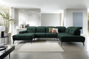 Soffa m. Divan och Schäslong Hago - Grön - Möbler - Soffa - U-soffa