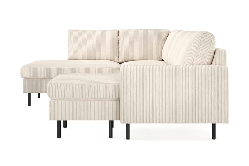 Soffa m. Divan och Schäslong Malley 5-sits Vänster - Beige - Möbler - Soffa - U-soffa