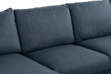 Trend 4-sits Högervänd U-formad Soffa med Divan och Schäslong i Tyg - Blå - Möbler - Soffa - U-soffa