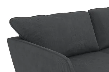 Trend Lyx 4-sits Högervänd U-formad Soffa med Divan och Schäslong i Manchester - Mörkgrå - Möbler - Soffa - U-soffa