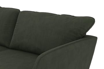 Trend Lyx 4-sits Högervänd U-formad Soffa med Divan och Schäslong i Manchester - Mörkgrön - Möbler - Soffa - U-soffa
