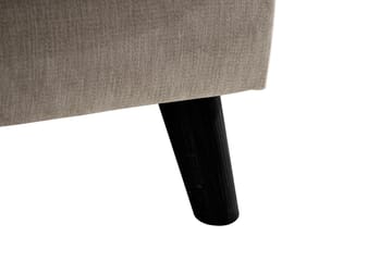 Trend Lyx 4-sits Högervänd U-formad Soffa med Divan och Schäslong i Tyg - Beige - Möbler - Soffa - U-soffa