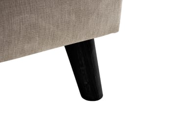 Trend Lyx 4-sits Högervänd U-formad Soffa med Divan och Schäslong i Tyg - Beige - Möbler - Soffa - U-soffa