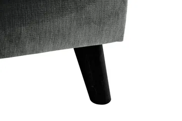 Trend Lyx 4-sits Högervänd U-formad Soffa med Divan och Schäslong i Tyg - Grå - Möbler - Soffa - U-soffa