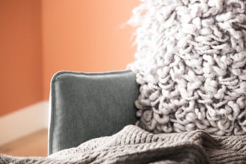 Trend Lyx 4-sits Högervänd U-formad Soffa med Divan och Schäslong i Tyg - Grå - Möbler - Soffa - U-soffa