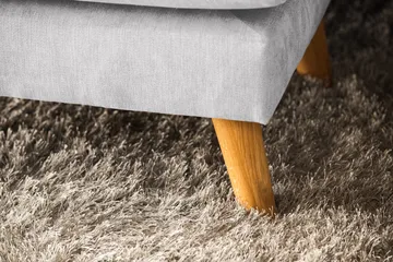 Trend Lyx 4-sits Högervänd U-formad Soffa med Divan och Schäslong i Tyg - Ljusgrå - Möbler - Soffa - U-soffa