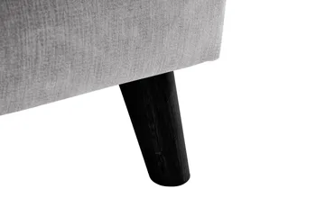 Trend Lyx 4-sits Högervänd U-formad Soffa med Divan och Schäslong i Tyg - Ljusgrå - Möbler - Soffa - U-soffa