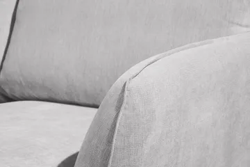 Trend Lyx 4-sits Högervänd U-formad Soffa med Divan och Schäslong i Tyg - Ljusgrå - Möbler - Soffa - U-soffa