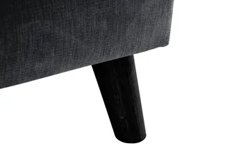 Trend Lyx 4-sits Högervänd U-formad Soffa med Divan och Schäslong i Tyg - Mörkgrå - Möbler - Soffa - U-soffa