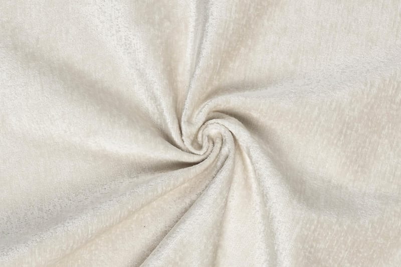 Trend Lyx 4-sits Vänstervänd U-formad Soffa med Divan och Schäslong i Sammet - Krämvit - Möbler - Soffa - U-soffa