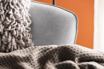 Trend Lyx 4-sits Vänstervänd U-formad Soffa med Divan och Schäslong i Tyg - Ljusgrå - Möbler - Soffa - U-soffa