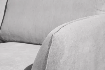 Trend Lyx 4-sits Vänstervänd U-formad Soffa med Divan och Schäslong i Tyg - Ljusgrå - Möbler - Soffa - U-soffa