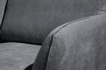 Trend Lyx 4-sits Vänstervänd U-formad Soffa med Divan och Schäslong i Tyg - Mörkgrå - Möbler - Soffa - U-soffa