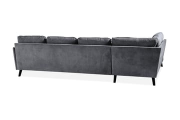 Trend Lyx U-soffa med Divan Höger - Mörkgrå - Möbler - Soffa - U-soffa
