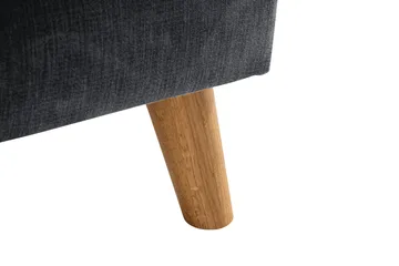 Trend Lyx U-soffa med Divan Höger - Mörkgrå/Ek - Möbler - Soffa - U-soffa