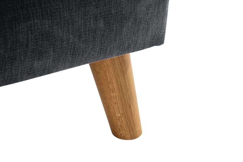 Trend Lyx U-soffa med Divan Höger - Mörkgrå/Ek - Möbler - Soffa - U-soffa