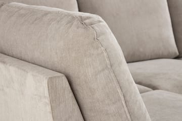 Trend Lyx U-soffa med Divan Vänster - Beige/Ek - Möbler - Soffa - U-soffa