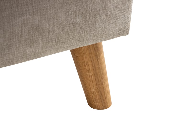 Trend Lyx U-soffa med Divan Vänster - Beige/Ek - Möbler - Soffa - U-soffa