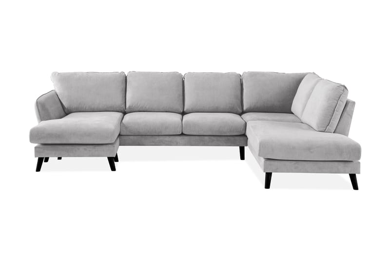 Trend Lyx U-soffa med Divan Vänster - Ljusgrå - Möbler - Soffa - U-soffa