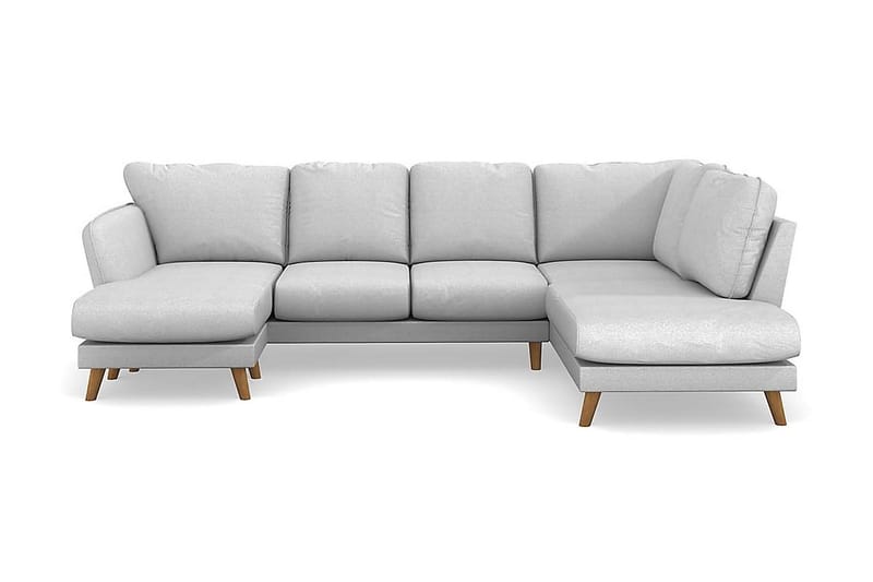 Trend Lyx U-soffa med Divan Vänster - Ljusgrå - Möbler - Soffa - U-soffa