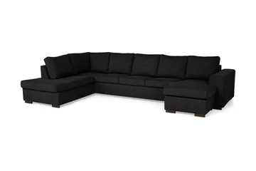 U-soffa Alter XXL med Divan Höger - Svart - Möbler - Soffa - U-soffa