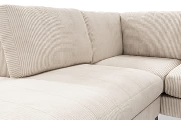 U-soffa Friday Lyx med Schäslong Vänster - Beige - Möbler - Soffa - U-soffa