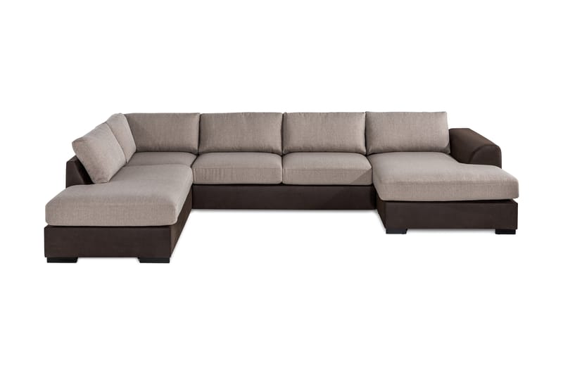 U-Soffa Havanna Divan Höger - Brun|Beige - Möbler - Soffa - U-soffa