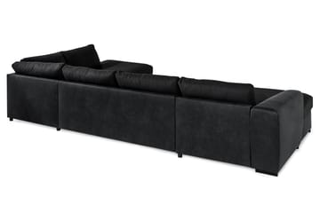 U-Soffa Havanna Divan Vänster - Svart - Möbler - Soffa - U-soffa