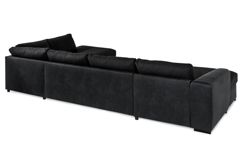 U-Soffa Havanna Divan Vänster - Svart - Möbler - Soffa - U-soffa
