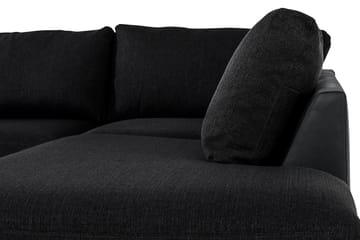 U-Soffa Havanna Divan Vänster - Svart - Möbler - Soffa - U-soffa