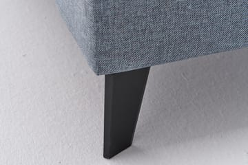 U-soffa Morille med Schäslong Vänster - Blå/Svart - Möbler - Soffa - U-soffa