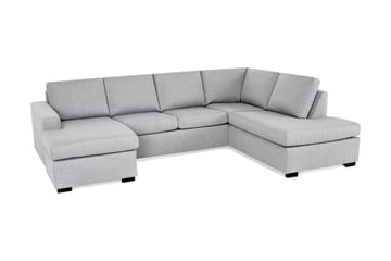 U-soffa Nevada Large Divan Vänster - Ljusgrå - Möbler - Soffa - U-soffa
