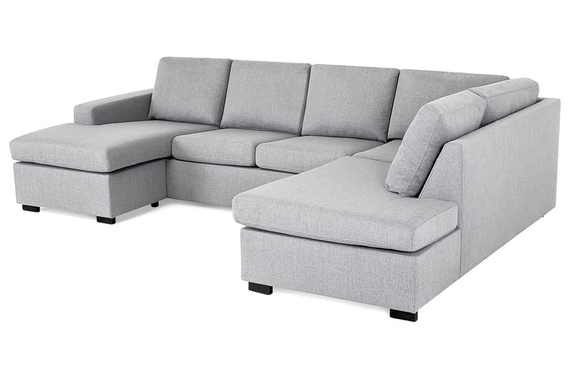 U-soffa Nevada Large Divan Vänster - Ljusgrå - Möbler - Soffa - U-soffa