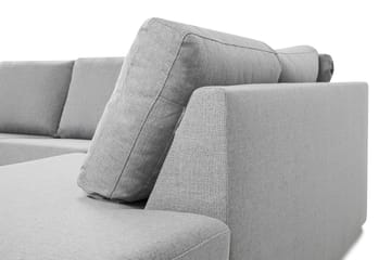 U-soffa Nevada Large Divan Vänster - Ljusgrå - Möbler - Soffa - U-soffa