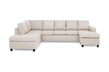 Runda svarta ben Crazy - Beige