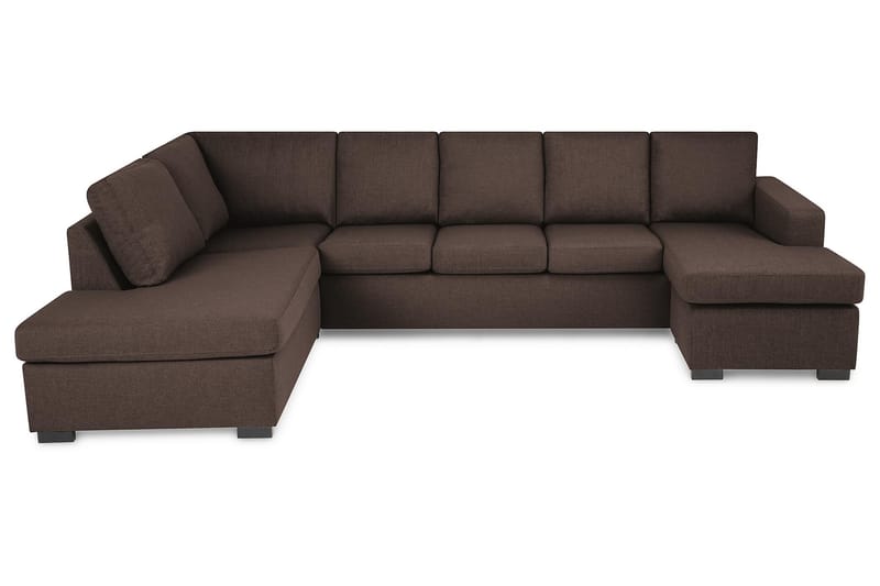 U-soffa Nevada XL Divan Höger - Brun - Möbler - Soffa - U-soffa