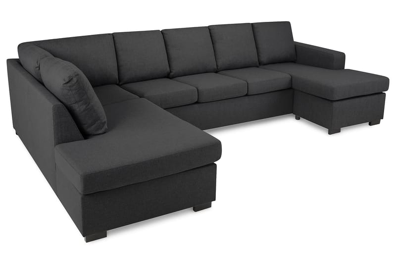 U-soffa Nevada XL Divan Höger - Mörkgrå - Möbler - Soffa - U-soffa