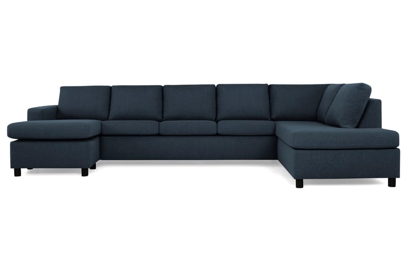 U-soffa Nevada XL Divan Vänster - Mörkblå - U-soffa